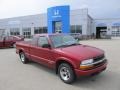 Dark Cherry Red Metallic - S10 LS Extended Cab Photo No. 6