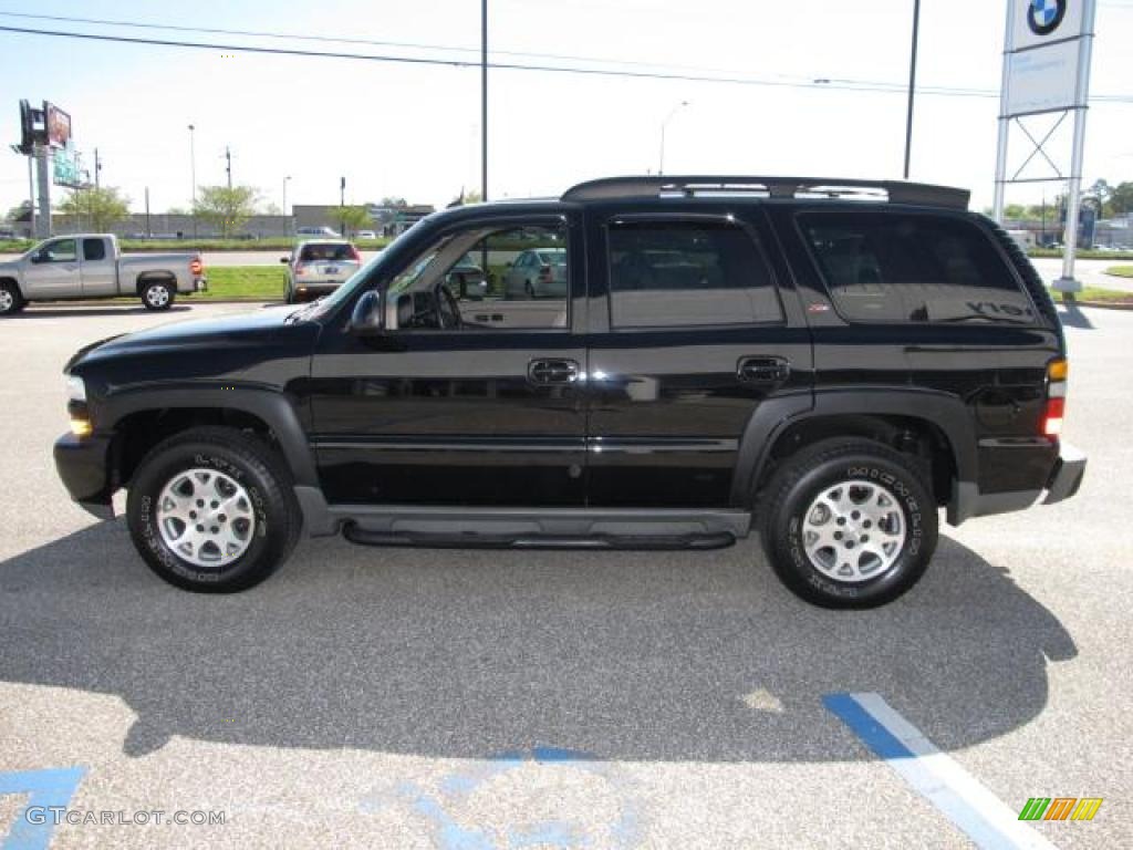 2005 Tahoe Z71 - Black / Tan/Neutral photo #7