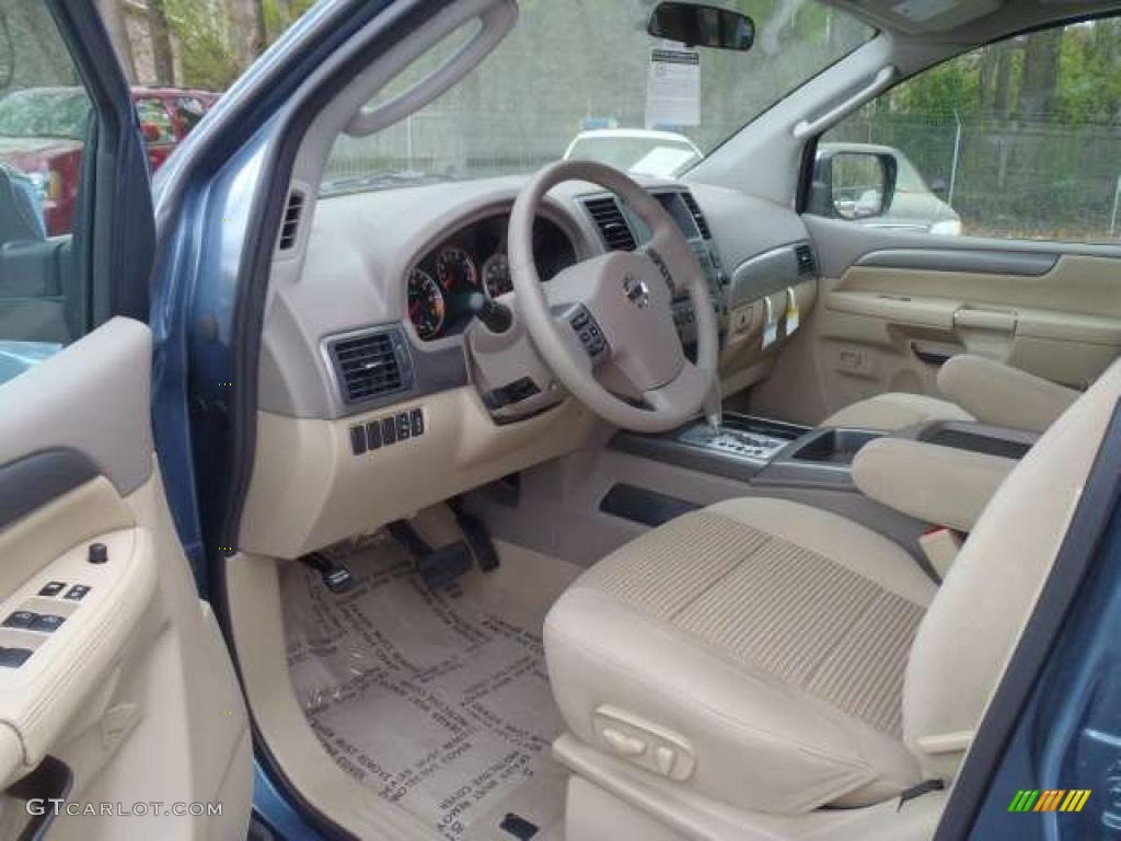 Sand Interior 2007 Nissan Armada SE 4x4 Photo #47224118