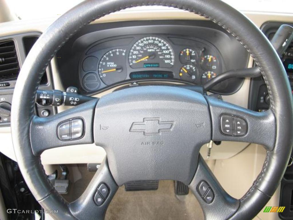 2005 Tahoe Z71 - Black / Tan/Neutral photo #26