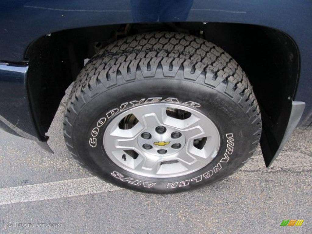 2008 Silverado 1500 LT Extended Cab 4x4 - Dark Blue Metallic / Ebony photo #6