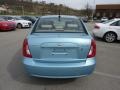 Ice Blue 2010 Hyundai Accent GLS 4 Door Exterior