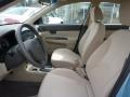 Beige 2010 Hyundai Accent GLS 4 Door Interior Color