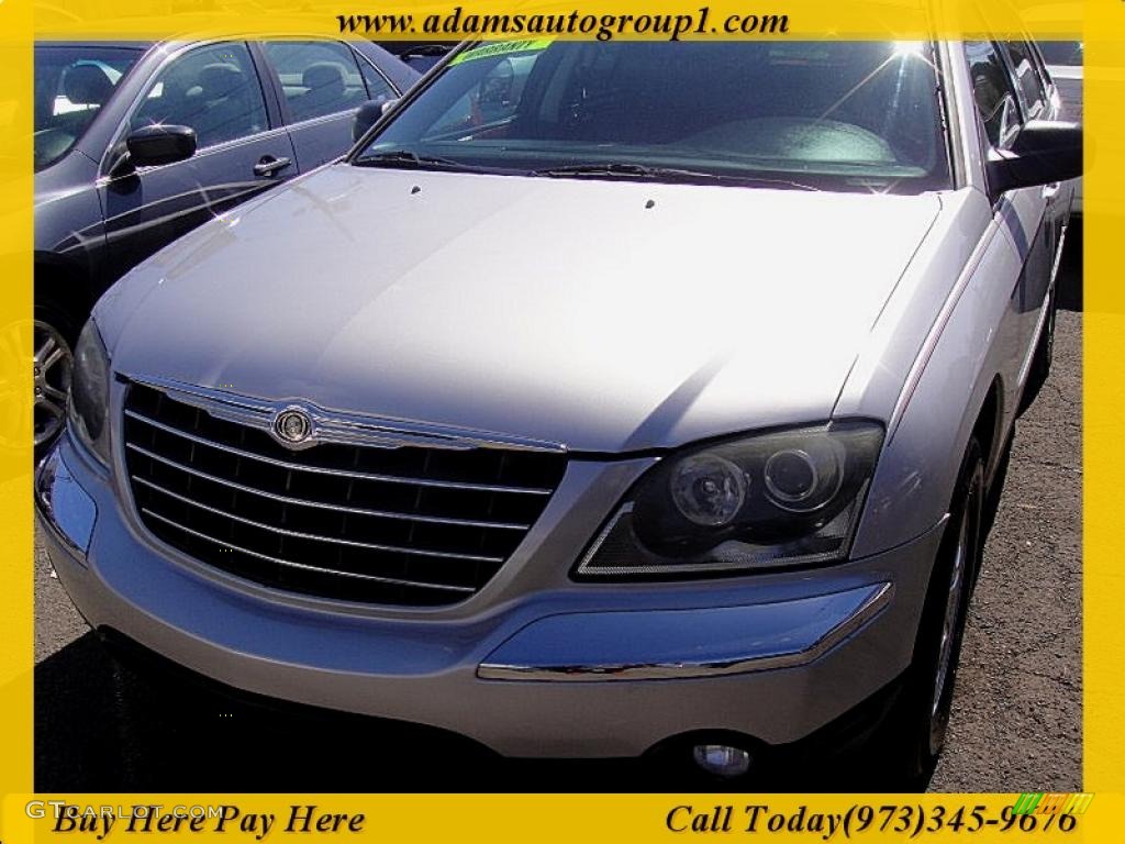 2004 Pacifica AWD - Bright Silver Metallic / Light Taupe photo #1
