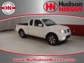2009 Avalanche White Nissan Frontier PRO-4X King Cab 4x4  photo #1
