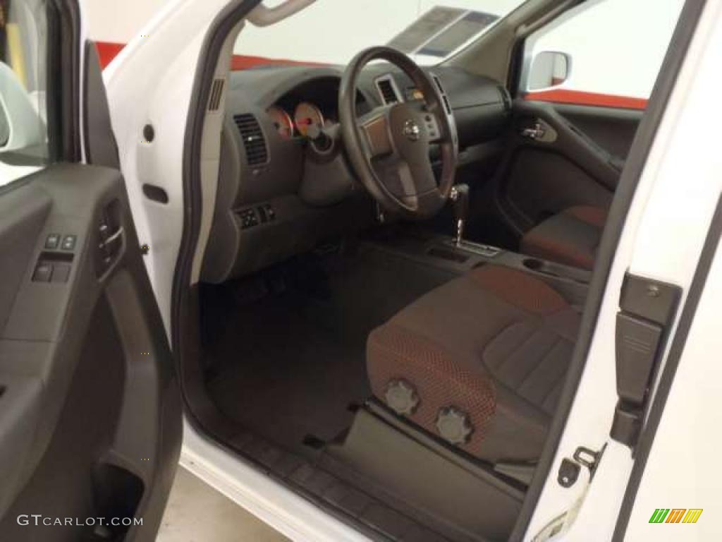 2009 Nissan Frontier PRO-4X King Cab 4x4 Interior Color Photos