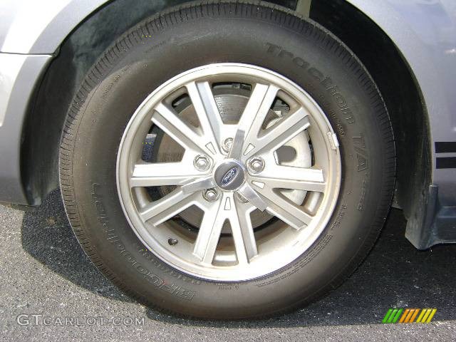 2006 Mustang V6 Premium Convertible - Tungsten Grey Metallic / Light Graphite photo #10