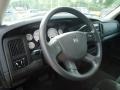 Dark Slate Gray 2004 Dodge Ram 3500 SLT Quad Cab Dually Steering Wheel