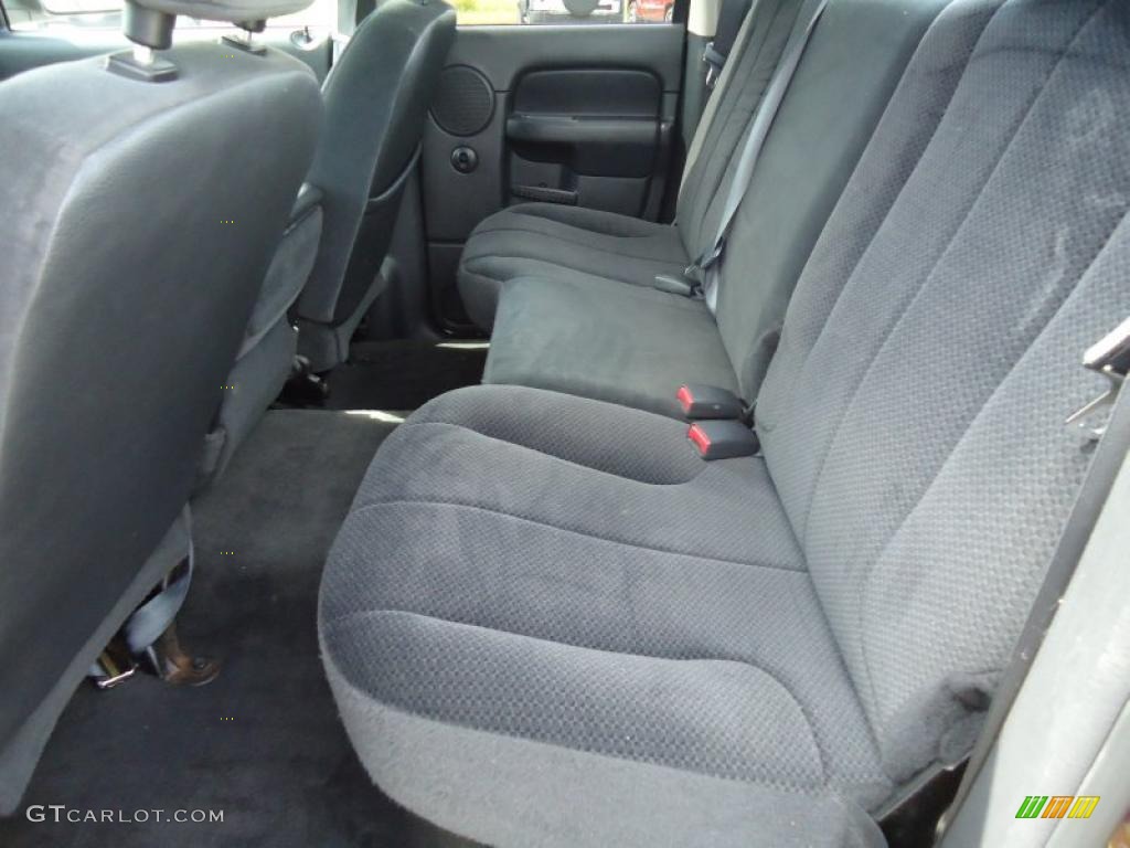 Dark Slate Gray Interior 2004 Dodge Ram 3500 SLT Quad Cab Dually Photo #47226098