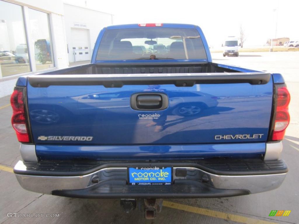 2004 Silverado 1500 LS Extended Cab - Arrival Blue Metallic / Dark Charcoal photo #4