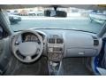 Gray 2002 Hyundai Accent GL Sedan Dashboard