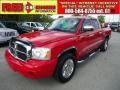 2005 Flame Red Dodge Dakota SLT Quad Cab  photo #1