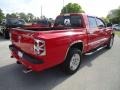 2005 Flame Red Dodge Dakota SLT Quad Cab  photo #11