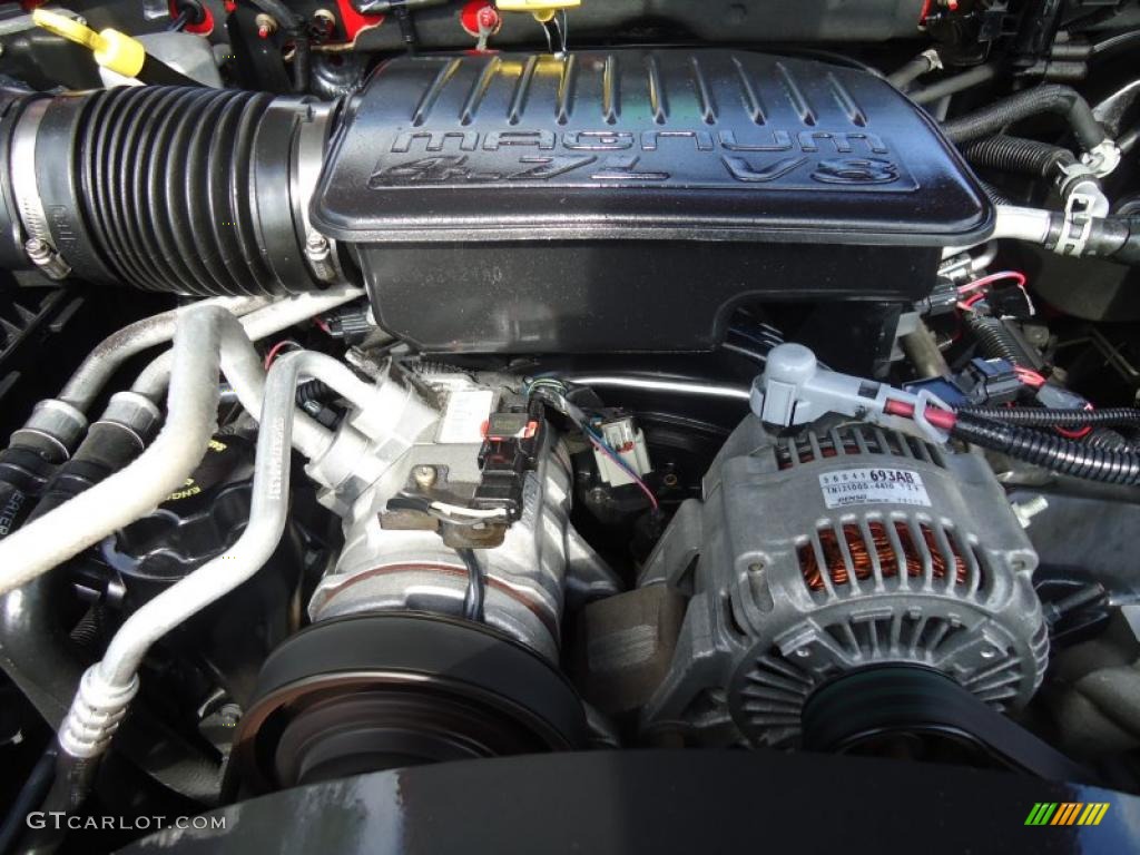 2005 Dodge Dakota SLT Quad Cab 4.7 Liter SOHC 16-Valve PowerTech V8 Engine Photo #47227361