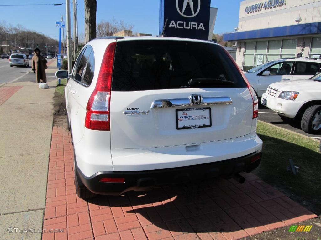 2008 CR-V EX-L 4WD - Taffeta White / Gray photo #6