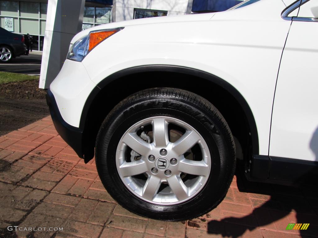 2008 CR-V EX-L 4WD - Taffeta White / Gray photo #8