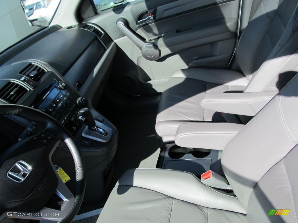 2008 CR-V EX-L 4WD - Taffeta White / Gray photo #14