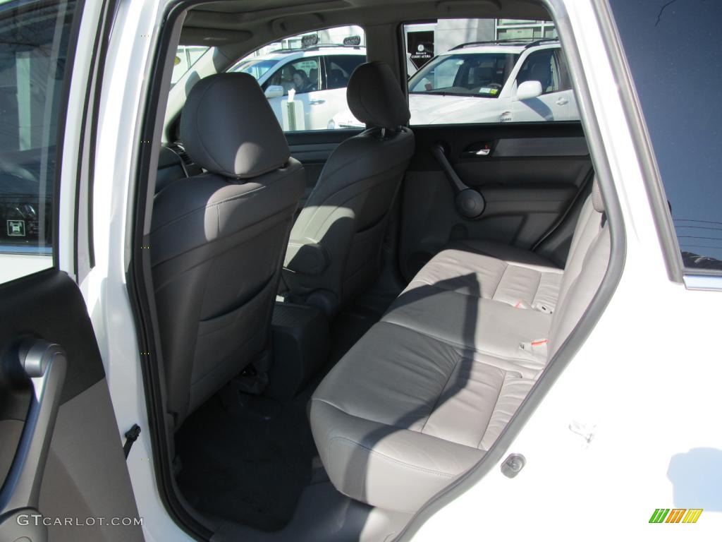 2008 CR-V EX-L 4WD - Taffeta White / Gray photo #22