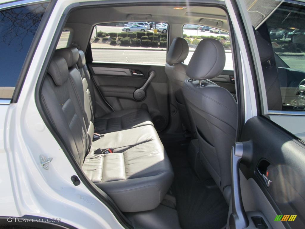 2008 CR-V EX-L 4WD - Taffeta White / Gray photo #24
