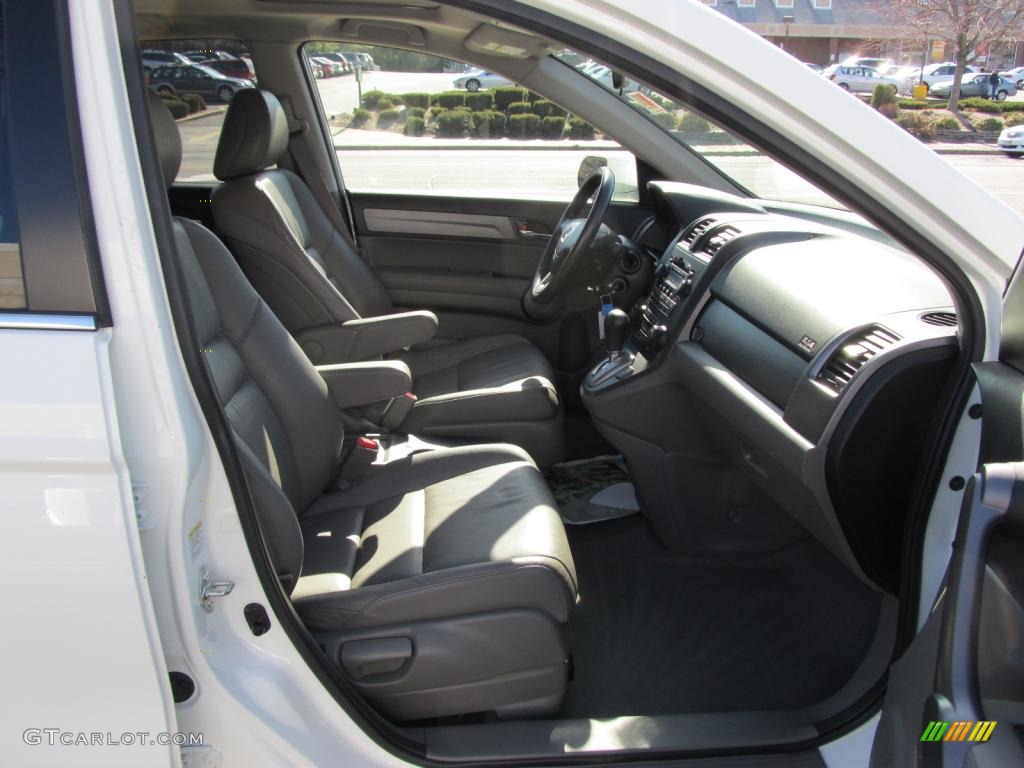 2008 CR-V EX-L 4WD - Taffeta White / Gray photo #25