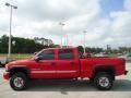 2005 Fire Red GMC Sierra 2500HD SLE Crew Cab 4x4  photo #2