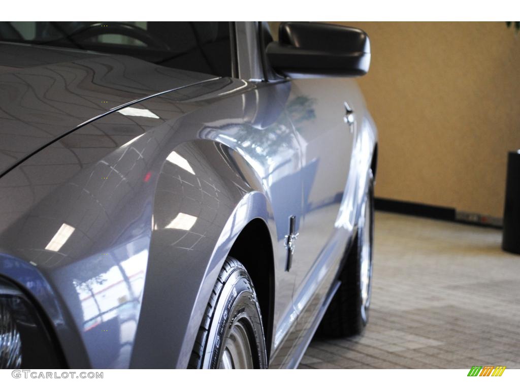 2006 Mustang V6 Premium Coupe - Tungsten Grey Metallic / Dark Charcoal photo #4
