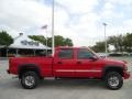 2005 Fire Red GMC Sierra 2500HD SLE Crew Cab 4x4  photo #12