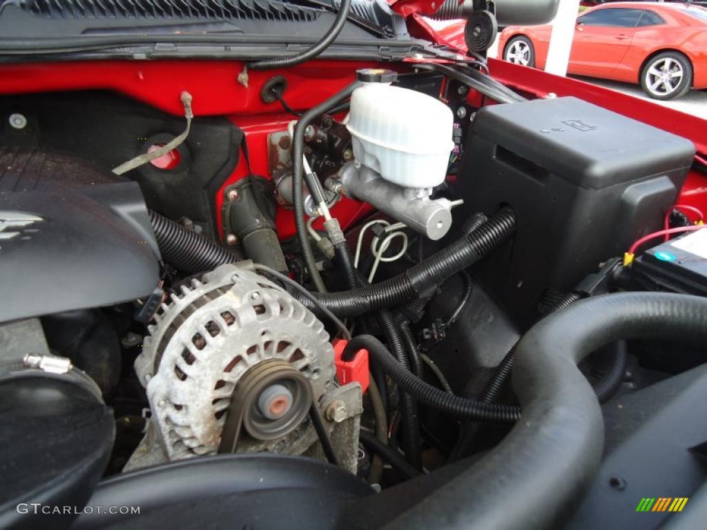 2005 GMC Sierra 2500HD SLE Crew Cab 4x4 6.0 Liter OHV 16-Valve V8 Engine Photo #47228273
