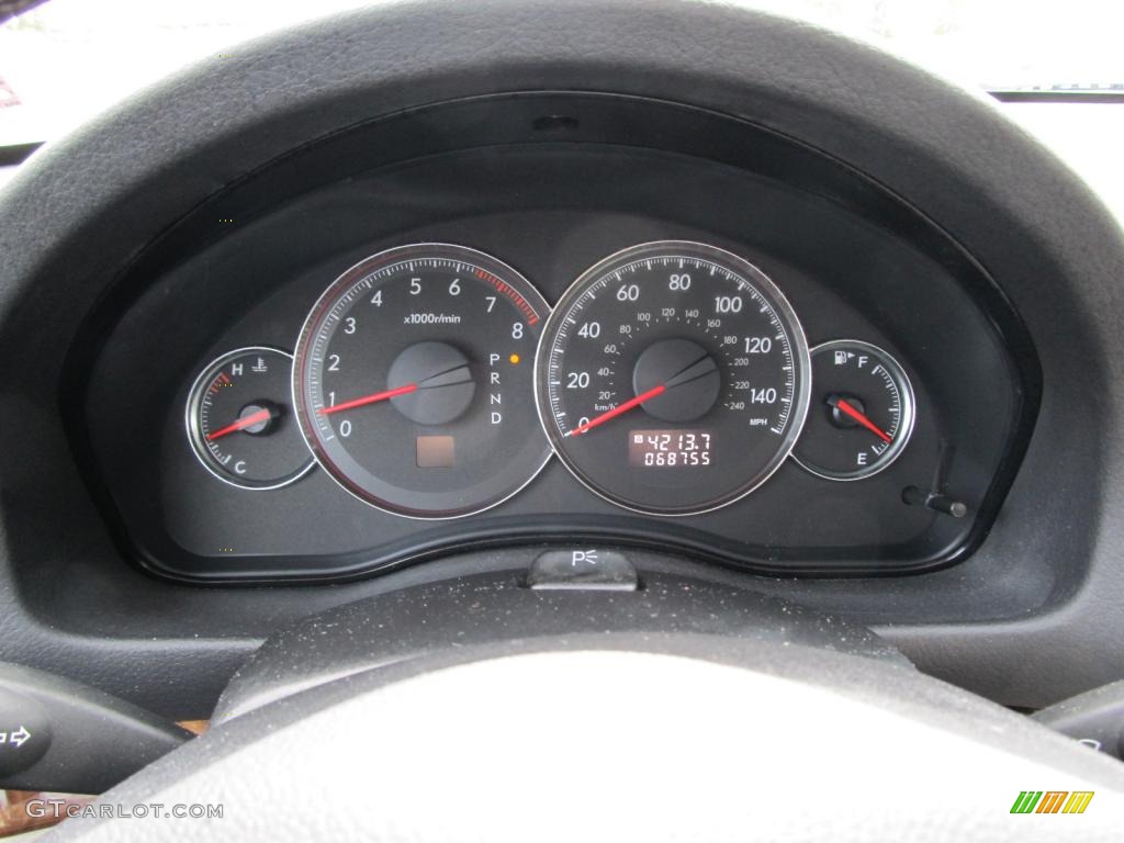 2008 Subaru Outback 2.5i Limited Wagon Gauges Photos