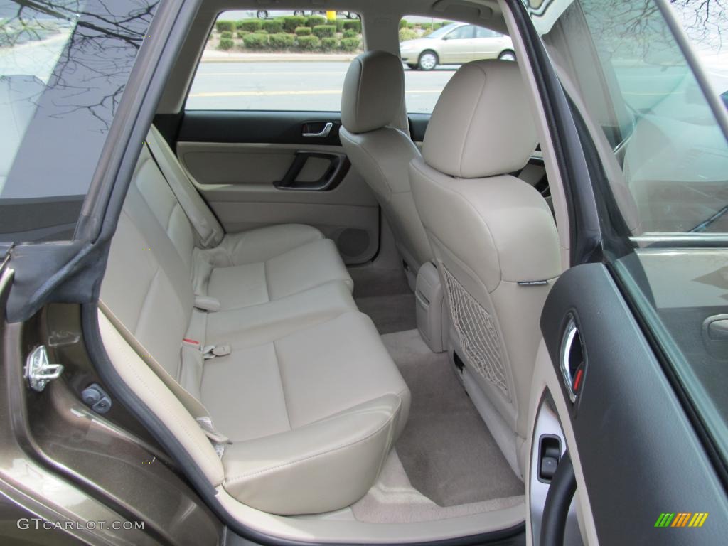 Warm Ivory Interior 2008 Subaru Outback 2.5i Limited Wagon Photo #47228750