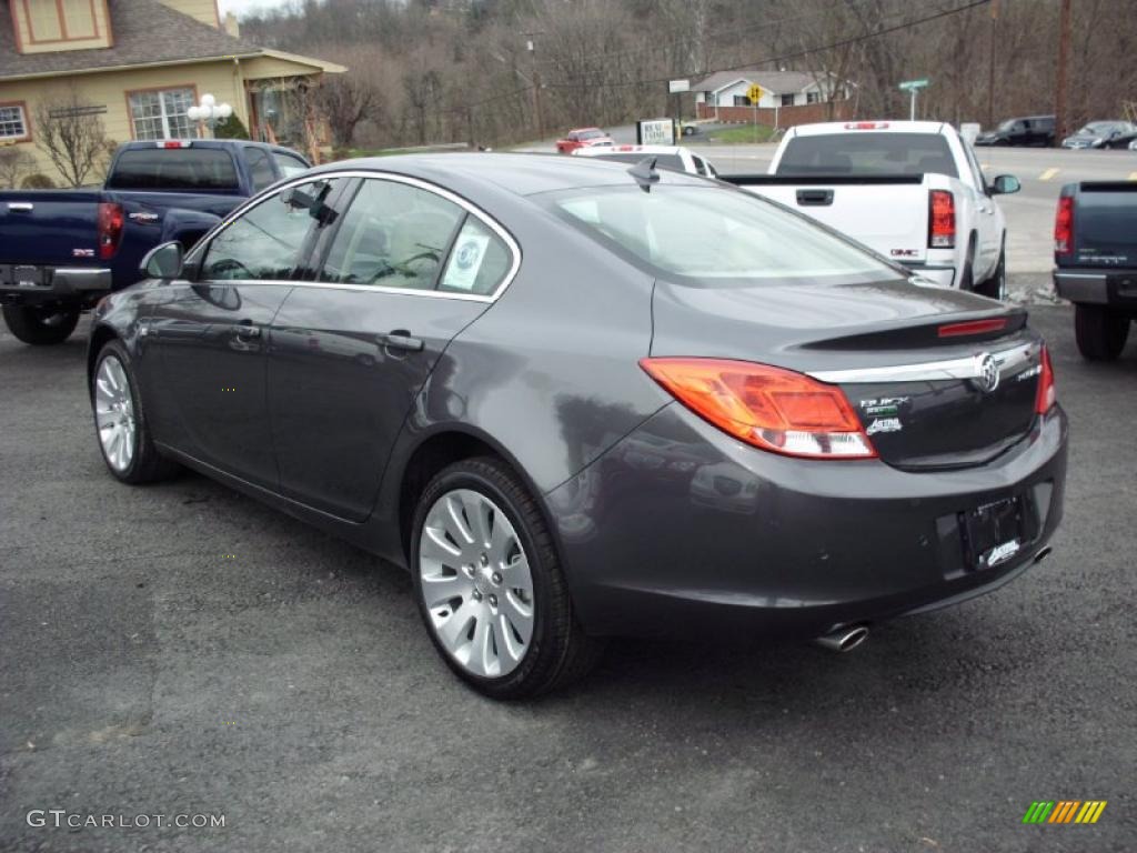 Granite Gray Metallic 2011 Buick Regal CXL Turbo Exterior Photo #47228984