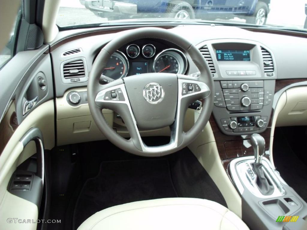 2011 Buick Regal CXL Turbo Cashmere Dashboard Photo #47229104