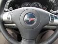 2011 Chevrolet Corvette Ebony Black/Titanium Interior Controls Photo