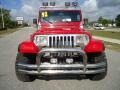 1992 Radiant Fire Red Jeep Wrangler S 4x4  photo #15