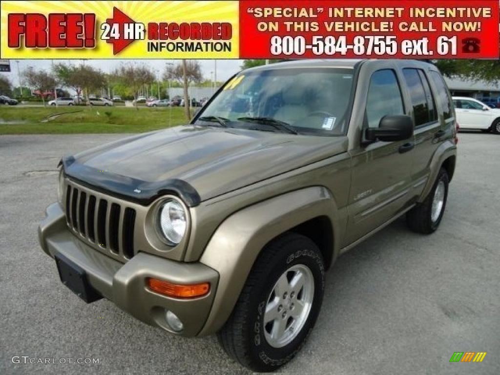 Light Khaki Metallic Jeep Liberty