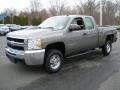 Graystone Metallic - Silverado 2500HD Work Truck Extended Cab 4x4 Photo No. 1
