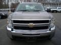 Graystone Metallic - Silverado 2500HD Work Truck Extended Cab 4x4 Photo No. 2