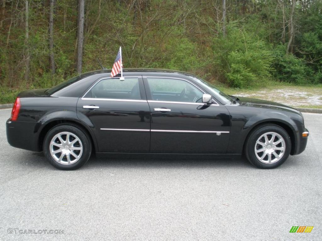Brilliant Black Crystal Pearl 2008 Chrysler 300 C HEMI Exterior Photo #47230850