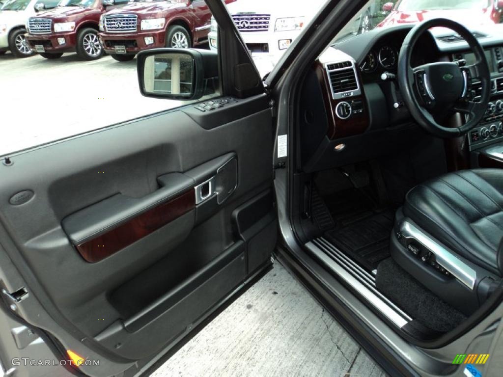 2007 Range Rover HSE - Stornoway Grey Metallic / Charcoal photo #16