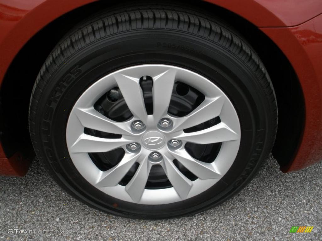 2011 Hyundai Sonata GLS Wheel Photo #47232077
