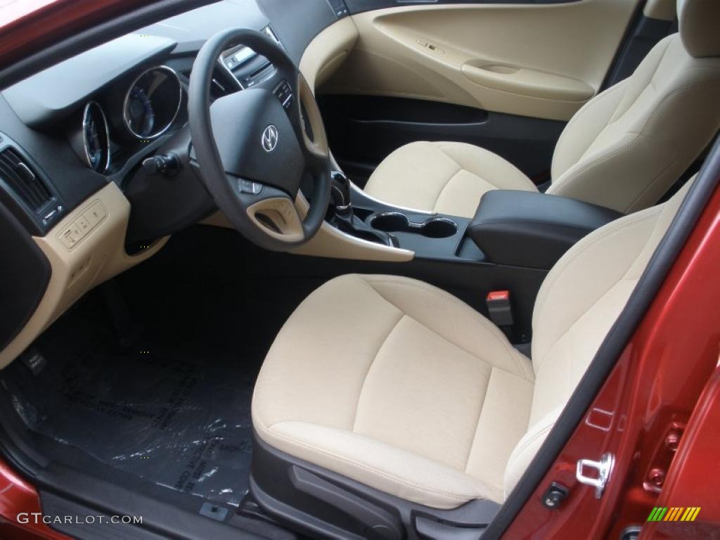 Camel Interior 2011 Hyundai Sonata GLS Photo #47232131