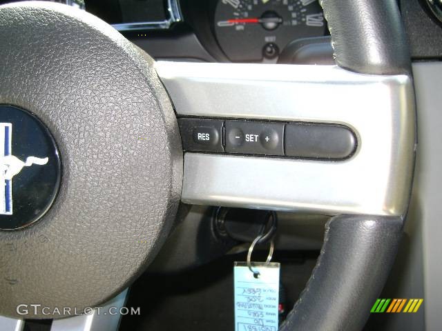 2006 Mustang V6 Premium Convertible - Tungsten Grey Metallic / Light Graphite photo #25