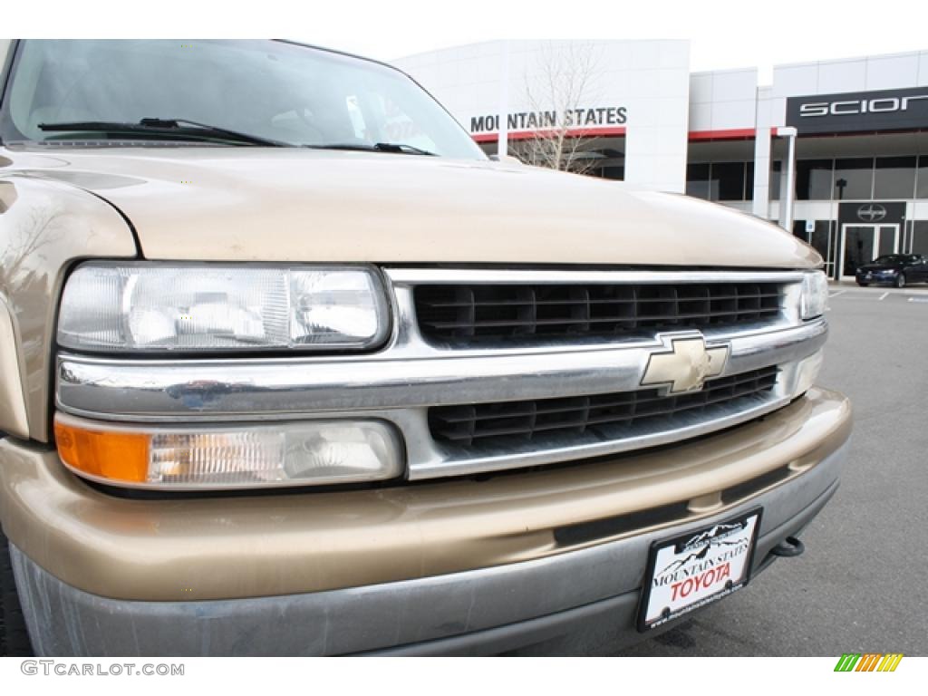 2001 Suburban 1500 LT 4x4 - Sunset Gold Metallic / Tan photo #39