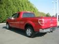 2010 Vermillion Red Ford F150 XLT SuperCab  photo #2