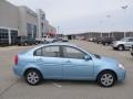 2010 Ice Blue Hyundai Accent GLS 4 Door  photo #2