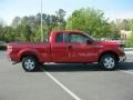 2010 Vermillion Red Ford F150 XLT SuperCab  photo #24