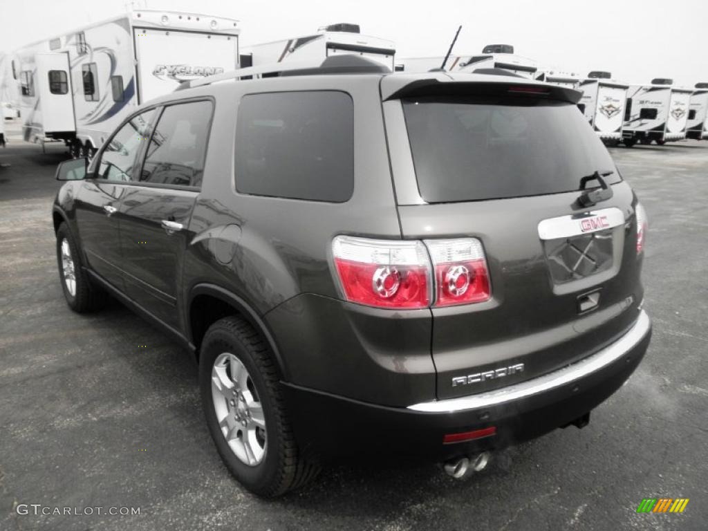 Cyber Gray Metallic 2011 GMC Acadia SLE AWD Exterior Photo #47234951