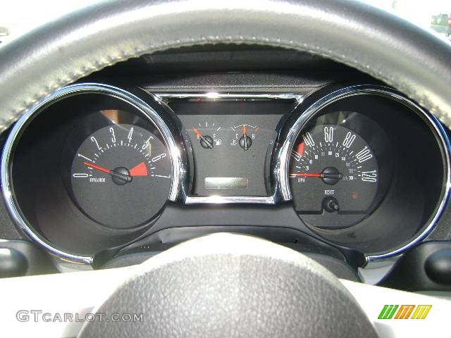 2006 Mustang V6 Premium Convertible - Tungsten Grey Metallic / Light Graphite photo #30