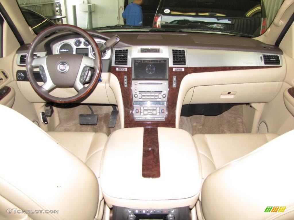 2009 Cadillac Escalade ESV AWD Cocoa/Cashmere Dashboard Photo #47236367