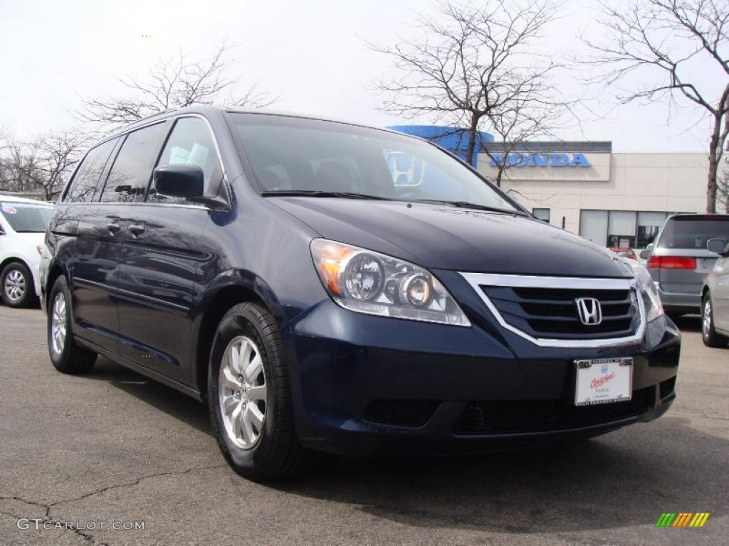 2009 Odyssey EX-L - Bali Blue Pearl / Gray photo #1